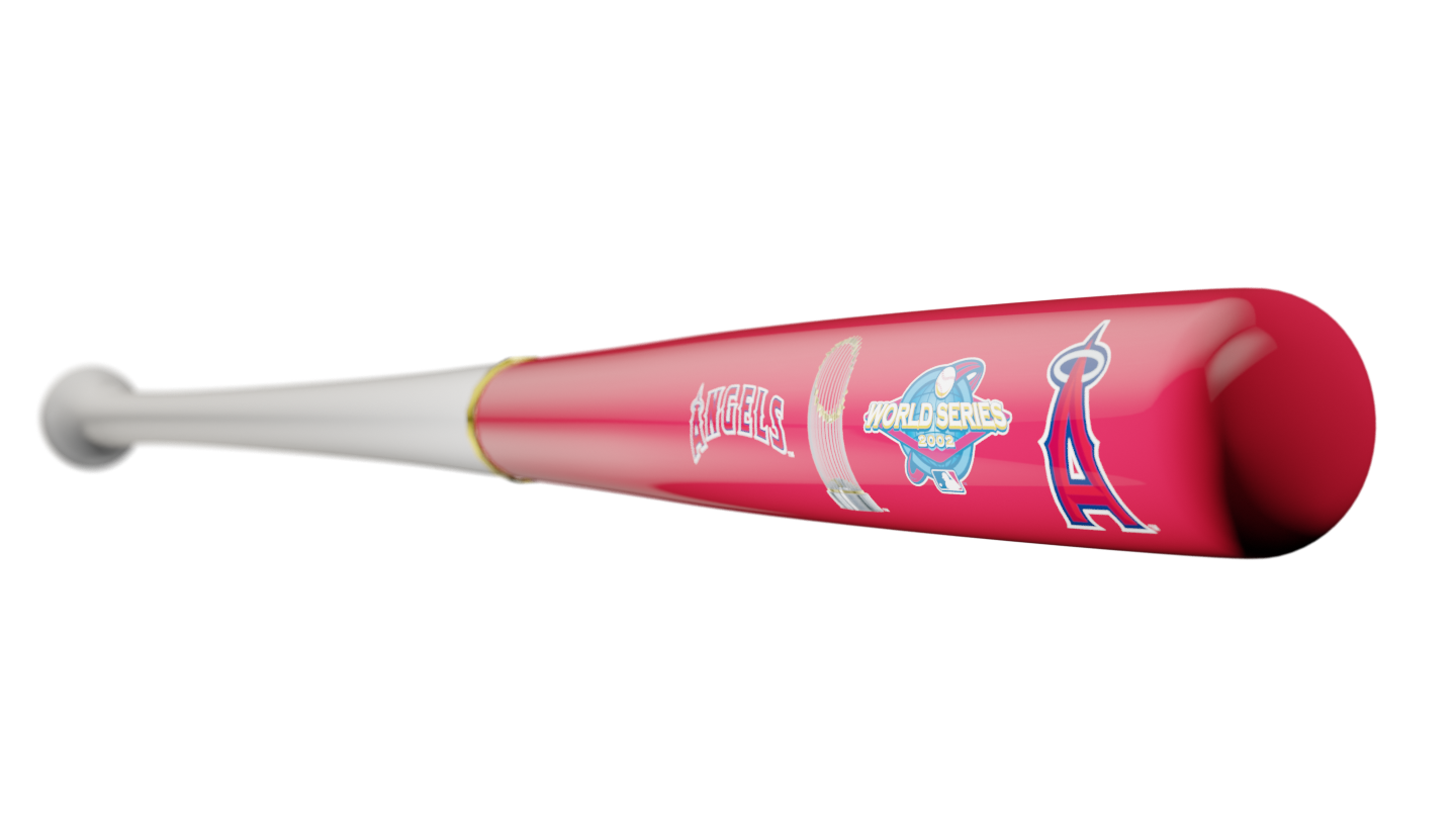 Angels 2002 WS Champs Bat | Relive Baseball History