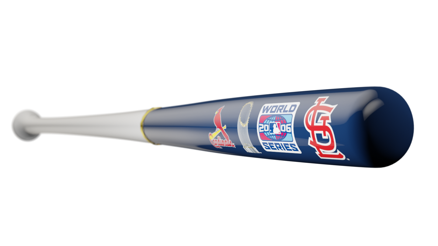 Cardinals 2006 WS Champs Bat | Relive Baseball History