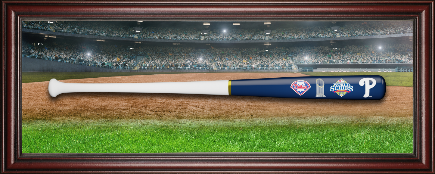 Phillies 2008 WS Champs Bat | Relive Baseball History