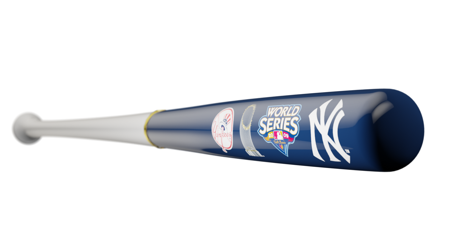 Yankees 2009 WS Champs Bat | Relive Baseball History