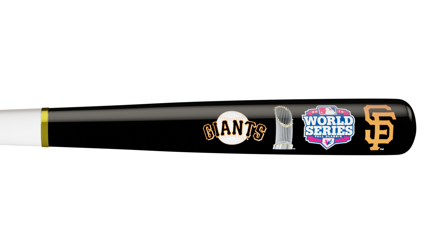 Giants 2012 WS Champs Bat | Relive Baseball History