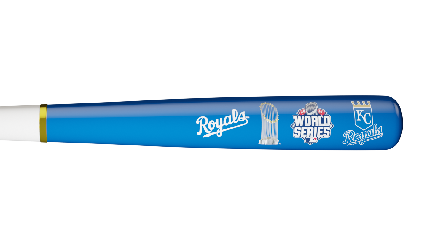 Royals 2015 WS Champs Bat | Relive Baseball History